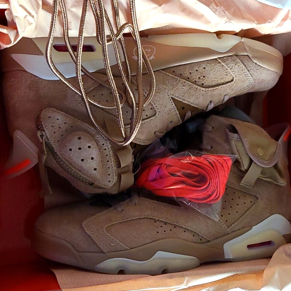 Jordan retro 6 Travis scotts limited edition